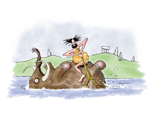 Caveman - CARD - EVERITT, Jon