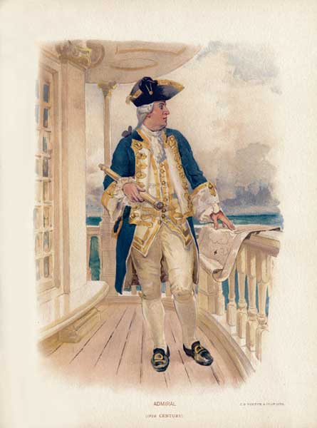 Admiral 18th Century